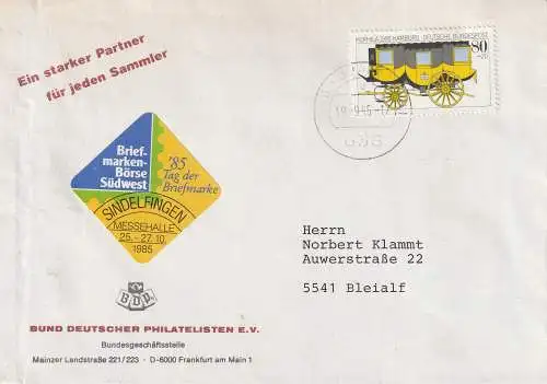 Bundesrep. Deutschland  Zentraler Rund / Vollstempel