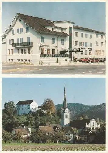 [Ansichtskarte] CH 6260 REIDEN LU, Hotel Sonne. 