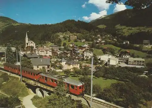 [Ansichtskarte] EISENBAHN / RAILWAY - Furka - Oberalp - Bahn bei Fiersch. 