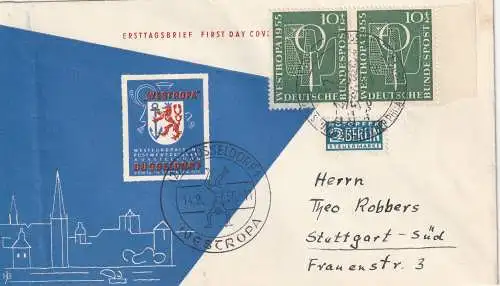 Bundesrep. Deutschland  Ersttagssonderstempel Brief