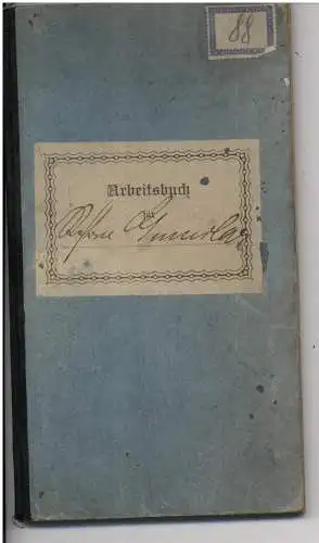 ARBEITSBUCH GRAZ 1913