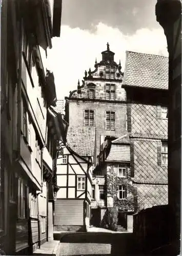 [Ansichtskarte] 3510 HANN. MÜNDEN, Sydekumstrasse und Welfenschloß, DKV Deutscher Kunst Verlag. 