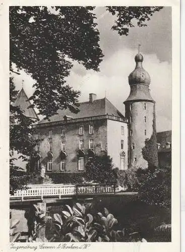 [Ansichtskarte] 4280 BORKEN, Jugendburg Gemen, ca. 1950. 