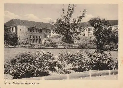 [Ansichtskarte] 5160 DÜREN, Stiftisches Gymnasium. 