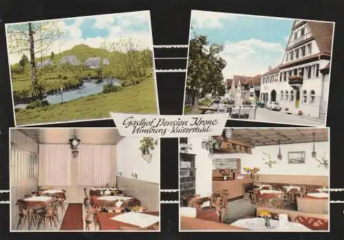 [Ansichtskarte] 7835 TENINGEN - NIMBURG, Gasthof Pension Krone. 