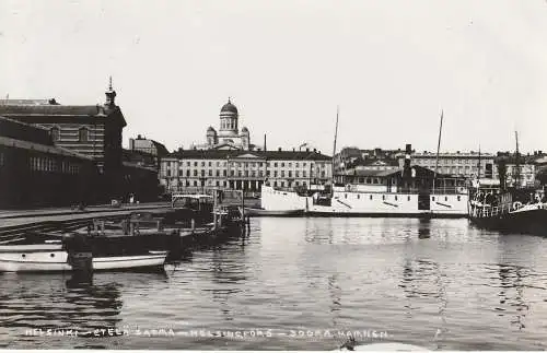 [Ansichtskarte] SF 10000 HELSINKI, Etelä Satma, Ship "ILMA", 1937. 