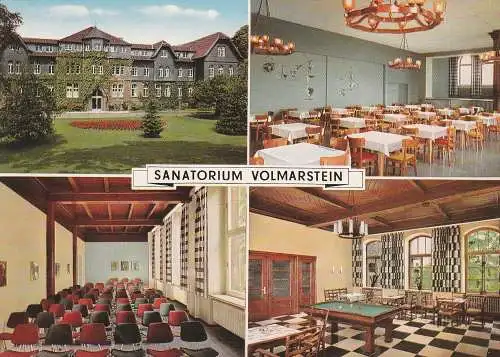 [Ansichtskarte] 5802 WETTER, Sanatorium Volmarstein. 