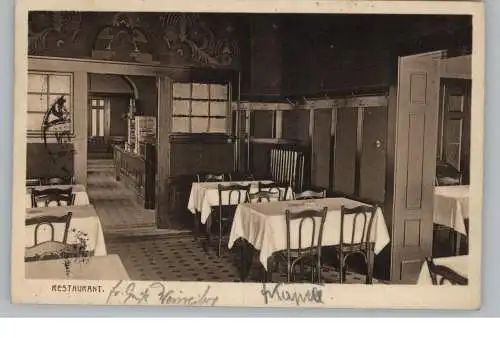 [Ansichtskarte] 5160 DÜREN, Kolpinghaus, Restaurant, 1928. 