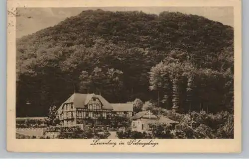 [Ansichtskarte] 5340 BAD HONNEF, Hotel Löwenburgerhof vor dem Petersberg, 1925. 