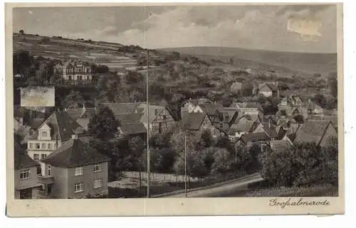 [Ansichtskarte] 3432 GROSSALMERODE, Blick über den Ort, 1930. 