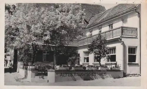 [Ansichtskarte] 6145 LINDENFELS, Altes Rauch'sches Haus, Photo-AK. 