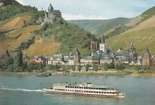 [Ansichtskarte] BINNENSCHIFFE RHEIN, Köln - Düsseldorfer "KÖLN" vor Bacharach. 