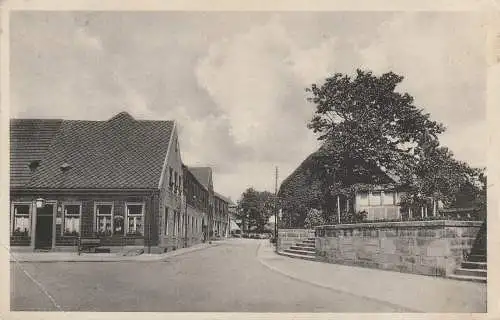 [Ansichtskarte] 4437 SCHÖPPINGEN, Gasthof Elkemann, Druckstelle. 