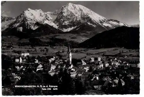 [Ansichtskarte] A 4580 WINDISCHGARSTEN, Blick über den Ort, 196... 