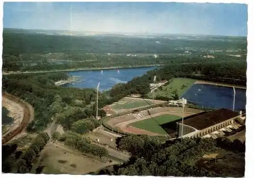 [Ansichtskarte] FUSSBALL - STADION - MSV DUISBURG, Luftaufnahme 1972. 