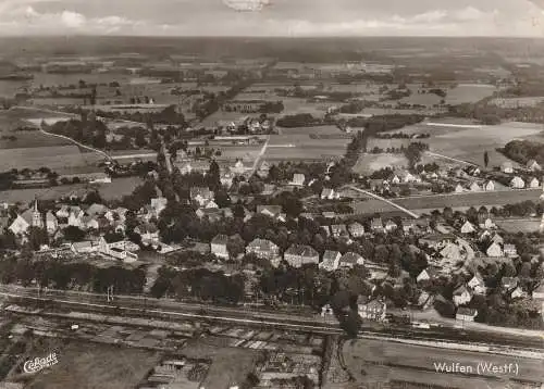 [Ansichtskarte] 4270 DORSTEN - WULFEN, Luftaufnahme 1964. 