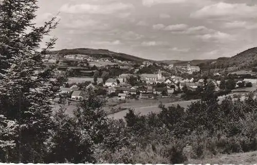 [Ansichtskarte] 5540 PRÜM & NIEDERPRÜM, Landpoststempel "Niederprüm über Prüm", 1957. 