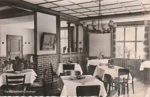 [Ansichtskarte] 5779 ESLOHE - WENHOLTHAUSEN, "Sauerländer Hof", Innenansicht, 1954. 