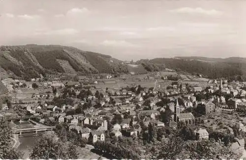 [Ansichtskarte] 5980 WERDOHL, Blick über den Ort, 1954. 