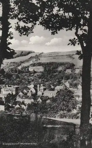 [Ansichtskarte] 5358 BAD MÜNSTEREIFEL, Blick über den Ort, frühe 60er Jahre. 