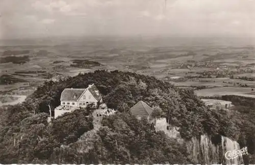 [Ansichtskarte] 5330 KÖNIGSWINTER - ITTENBACH, Ölberg Gaststätte, Luftaufnahme 1955. 