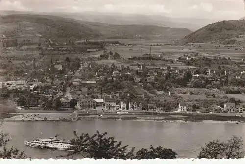 [Ansichtskarte] 5480 REMAGEN - BAD KRIPP von Linz gesehen, 1958. 