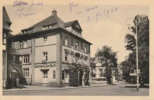 [Ansichtskarte] 5060 BERGISCH GLADBACH, Hotel "Am Bock", 1951. 