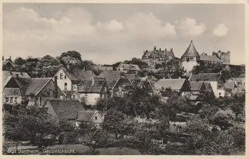 [Ansichtskarte] 4444 BAD BENTHEIM, Gesamtansicht 1932. 