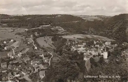 [Ansichtskarte] 5489 SCHULD, Blick über den Ort, 1962. 