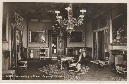 [Ansichtskarte] 5330 KÖNIGSWINTER, Schloß Drachenburg, Empfangszimmer. 