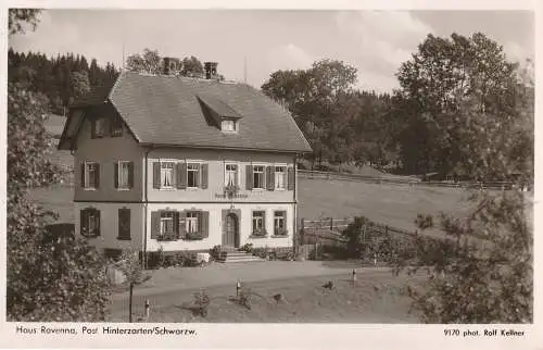 [Ansichtskarte] 7824 HINTERZARTEN, Haus Ravenna. 