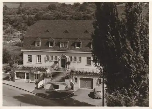 [Ansichtskarte] 5584 ALF, Hotel Alfer Mühle, Oldtimer, Photo-AK. 