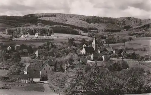 [Ansichtskarte] 4930 DETMOLD - HEILIGENKIRCHEN, Blick auf den Ort. 