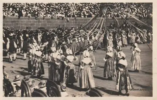 [Ansichtskarte] CH 1800 VEVEY VD, Fete de Vignerons, 1927, Trachtentanz. 