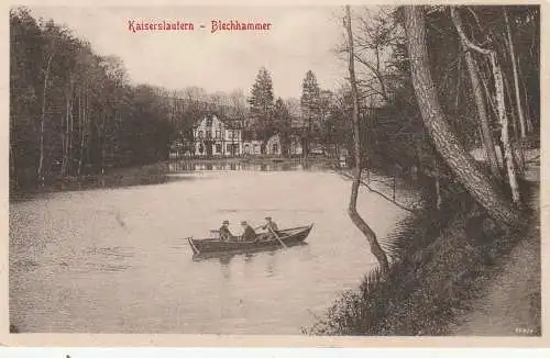 [Ansichtskarte] 6750 KAISERSLAUTERN, Blechhammer, 1913. 