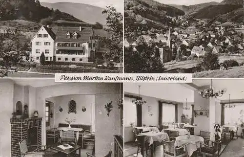 [Ansichtskarte] 5940 LENNESTADT - BILSTEIN, Pension Martha Kaufmann. 