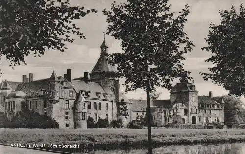 [Ansichtskarte] 4294 ISSELBURG - ANHOLT, Schloßansicht. 