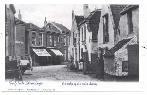 [Ansichtskarte] ZUID - HOLLAND - NOORDWIJK, een hoekje op den ouden Zeeweg, REPRO. 