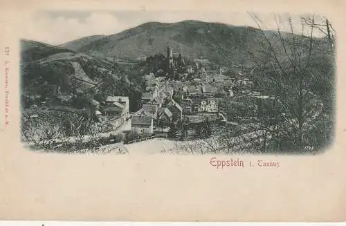 [Ansichtskarte] 6239 EPPSTEIN, Gesamtansicht ca. 1900. 