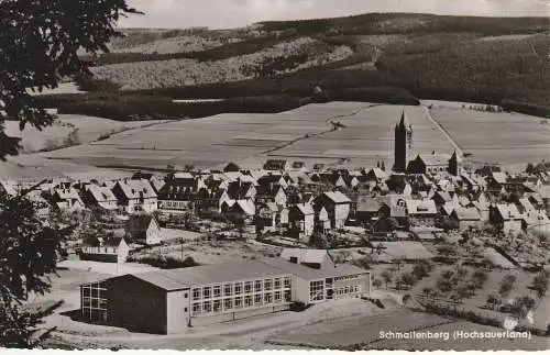 [Ansichtskarte] 5948 SCHMALLENBERG, Blick über den Ort,  195.. 