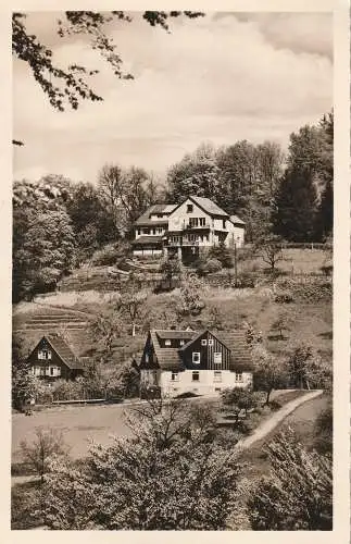 [Ansichtskarte] 6145 LINDENFELS, Haus Luginsland. 