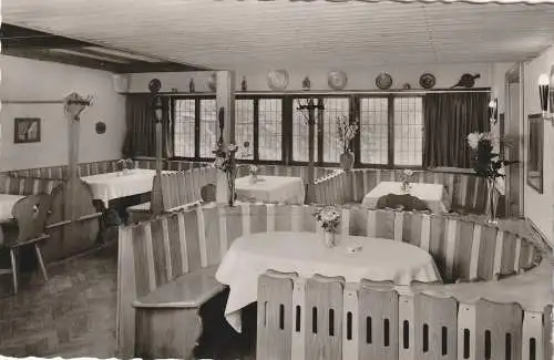 [Ansichtskarte] 7290 FREUDENSTADT - KNIEBIS, Sporthotel, Schwarzwaldstube, 1960. 