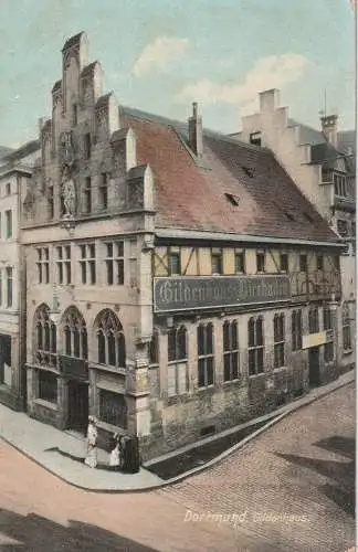 [Ansichtskarte] 4600 DORTMUND, Gildenhaus Bierhallen, 1924. 