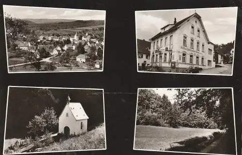 [Ansichtskarte] 6901 WIESENBACH, Gasthaus zum Goldenen Löwen. 