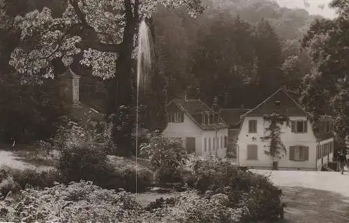 [Ansichtskarte] 6140 BENSHEIM - AUERBACH, Cafe Herrenhaus, Fürstenlager. 