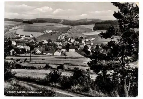 [Ansichtskarte] 5789 MEDEBACH - OBERSCHLEDORN, Blick über den Ort. 