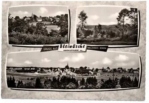 [Ansichtskarte] 4798 WÜNNENBERG - BLEIWÄSCHE, Gruss aus... 1965. 