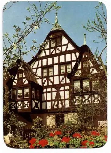 [Ansichtskarte] 5563 KRÖV, Dreigiebelhaus. 