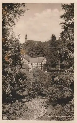 [Ansichtskarte] 5207 RUPPICHTEROTH - SCHÖNENBERG, Partie an der Bröltalbrücke. 