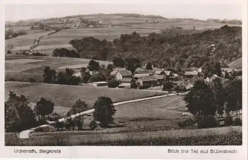 [Ansichtskarte] 5202 HENNEF - BÜLLESBACH, Blick in das Tal auf den Ort. 